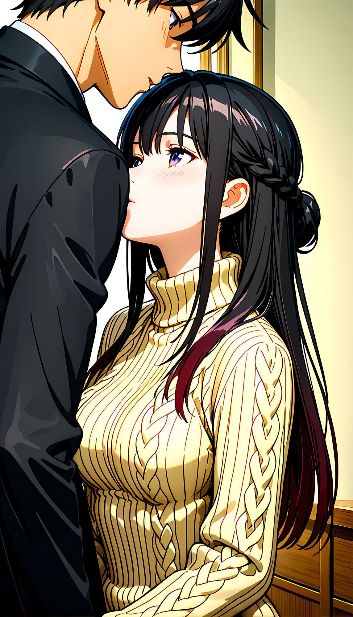 外では凛々しく、俺の前では甘える妹系彼女 サンプル2ページ目