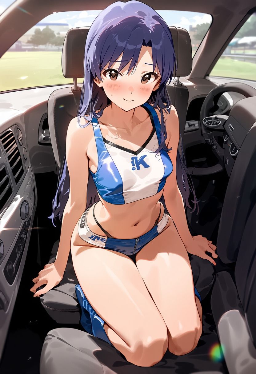 【アイ〇ス】レースクイーン衣装でエッチなグラビア撮影（495枚）【増量版】 サンプル4ページ目