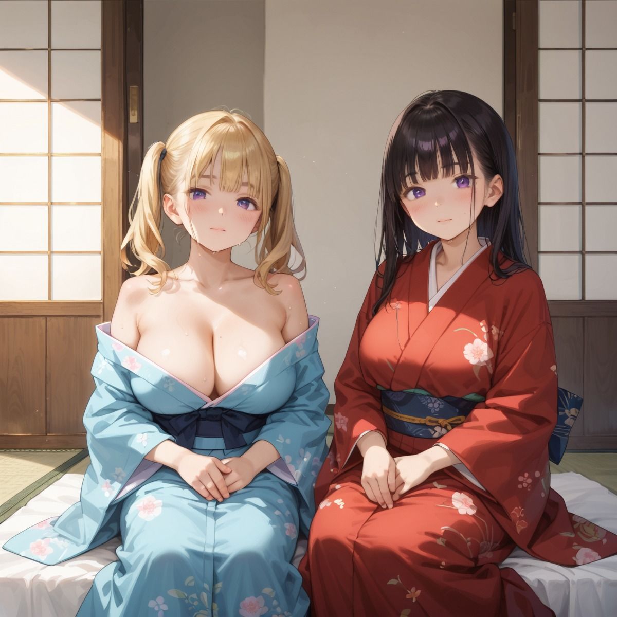 巨乳和服彼女コレクションPart2 サンプル4ページ目