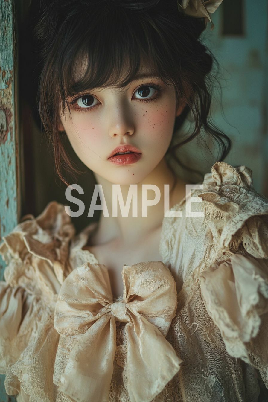 AI美女図鑑 2025ハロウィン編 サンプル2ページ目