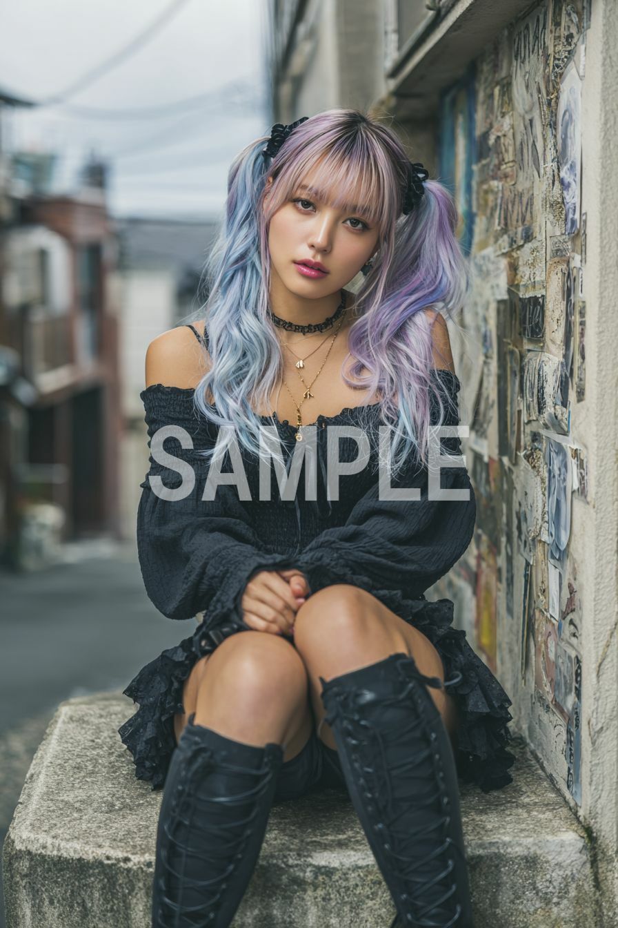 AI美女図鑑 2025ハロウィン編 サンプル3ページ目