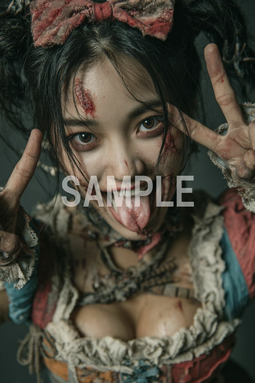 AI美女図鑑 2025ハロウィン編 サンプル6ページ目