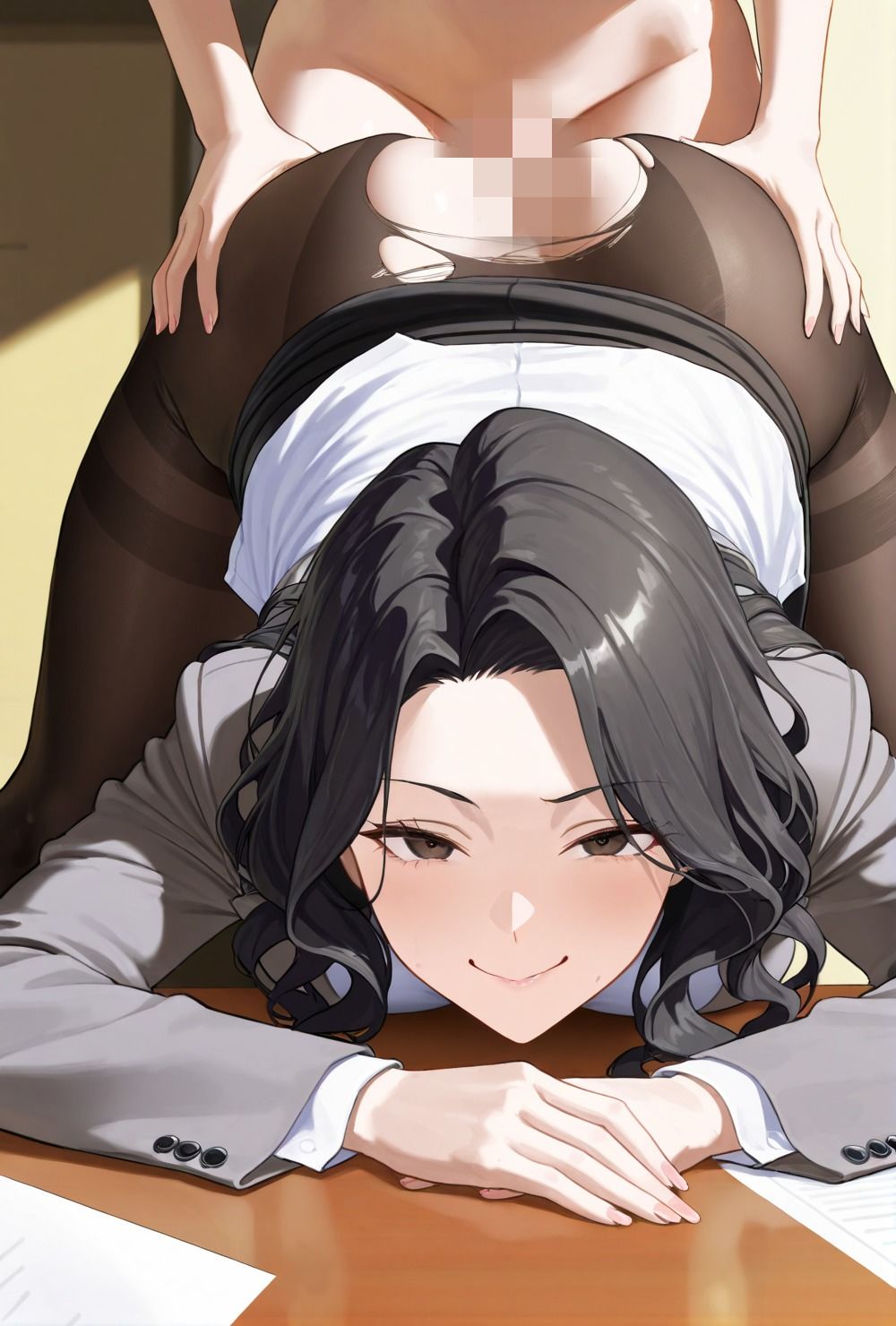 社内の厳しい女上司が超ドSエロ女だった話 サンプル2ページ目