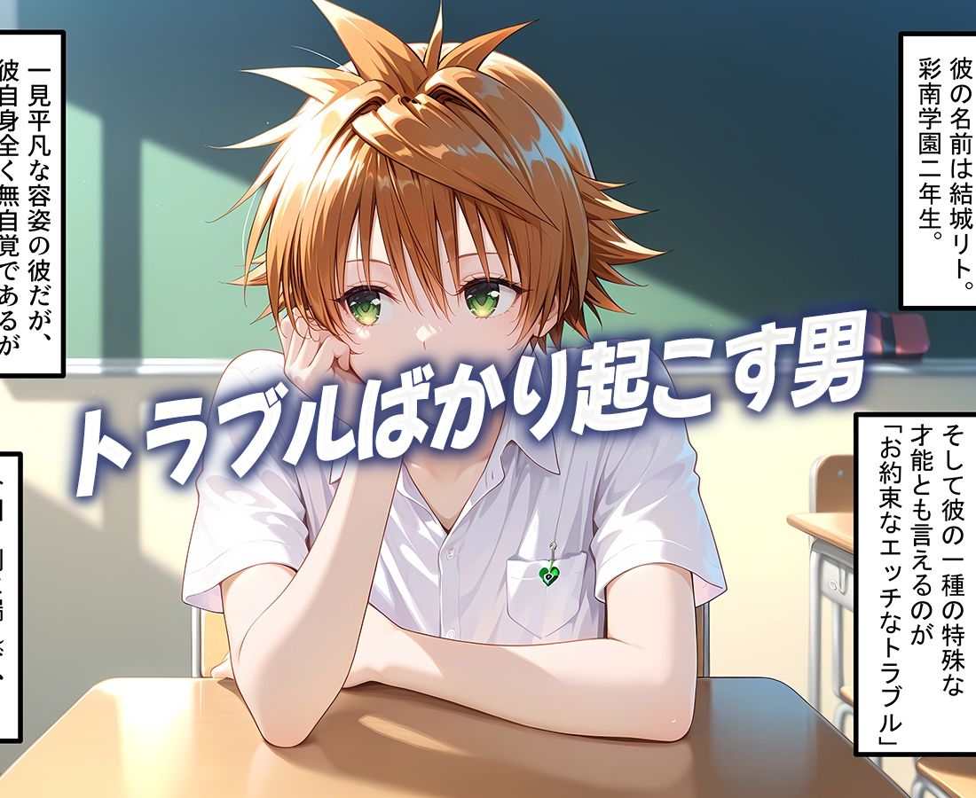 結城リトのハーレム化計画実現！  後編 サンプル1ページ目