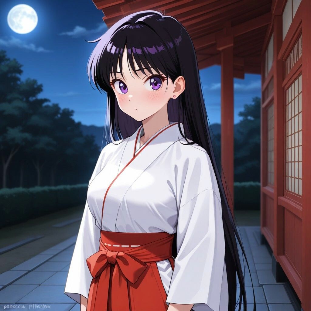 レイちゃんと夜の神社デート サンプル2ページ目