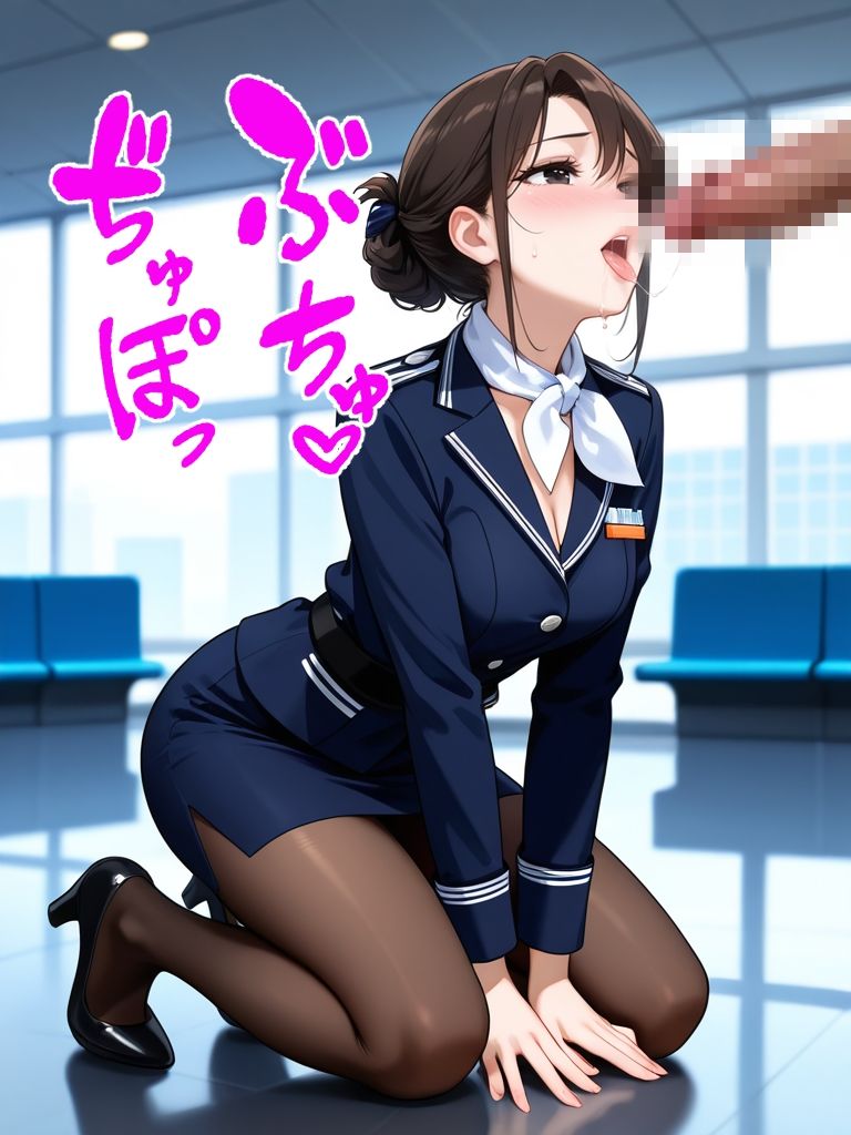 清楚なCAは性欲モンスター〜制服の奥に隠された本性〜 サンプル3ページ目