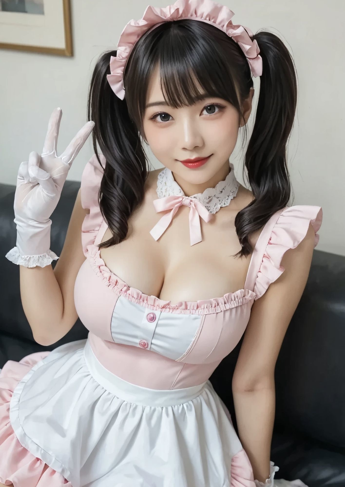 今日だけ！メイド！犬飼ヒマリ 3P追加スペシャル版 サンプル1ページ目