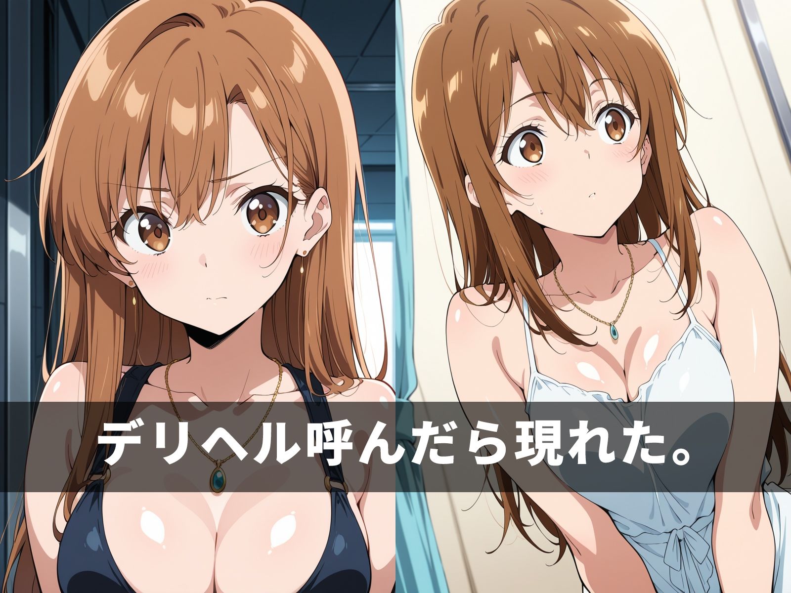 デリヘル呼んだら会社の先輩だった サンプル2ページ目