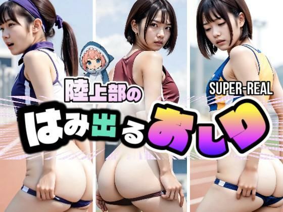 【SUPER-REAL動画】陸上部のはみ出るおしり