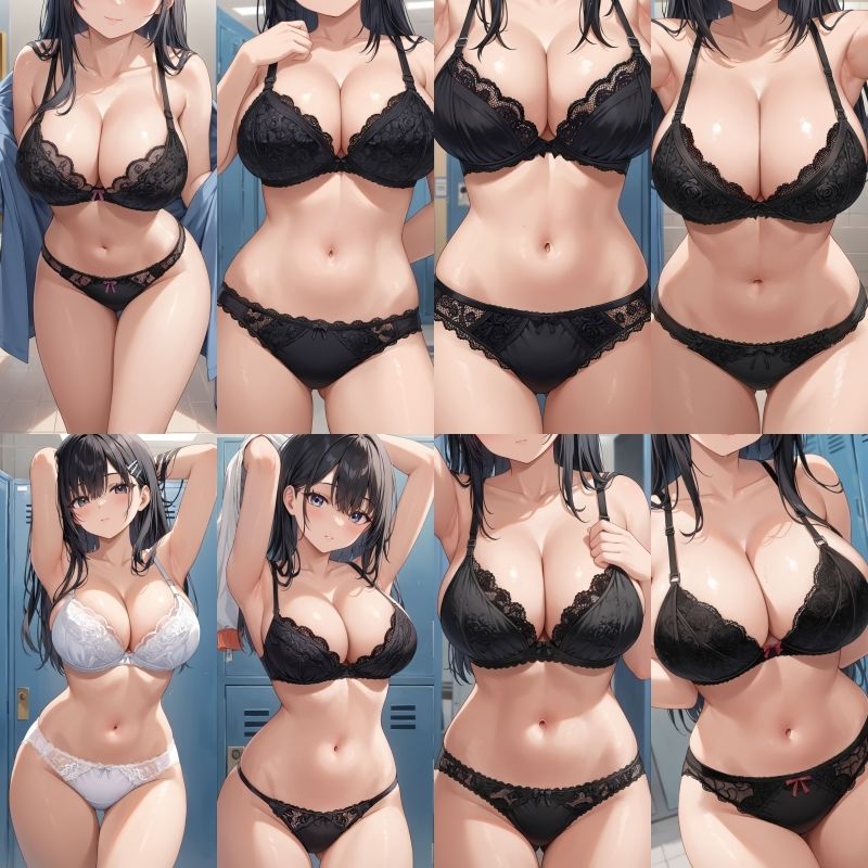 【女子更衣室盗撮】巨乳J〇レース下着 Vol.4【250枚】 サンプル2ページ目