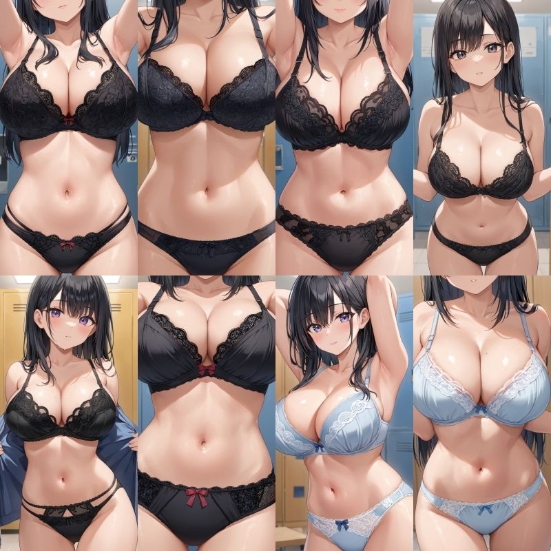 【女子更衣室盗撮】巨乳J〇レース下着 Vol.4【250枚】 サンプル4ページ目