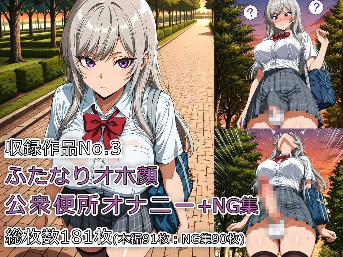 ふたなりオホ顔射精集Vol.2 サンプル8ページ目