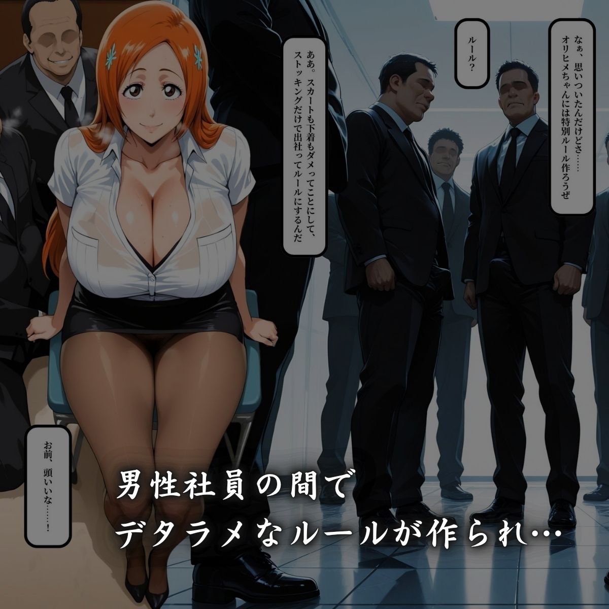 新入社員 〜社員と社長に◯姦されて〜 サンプル5ページ目