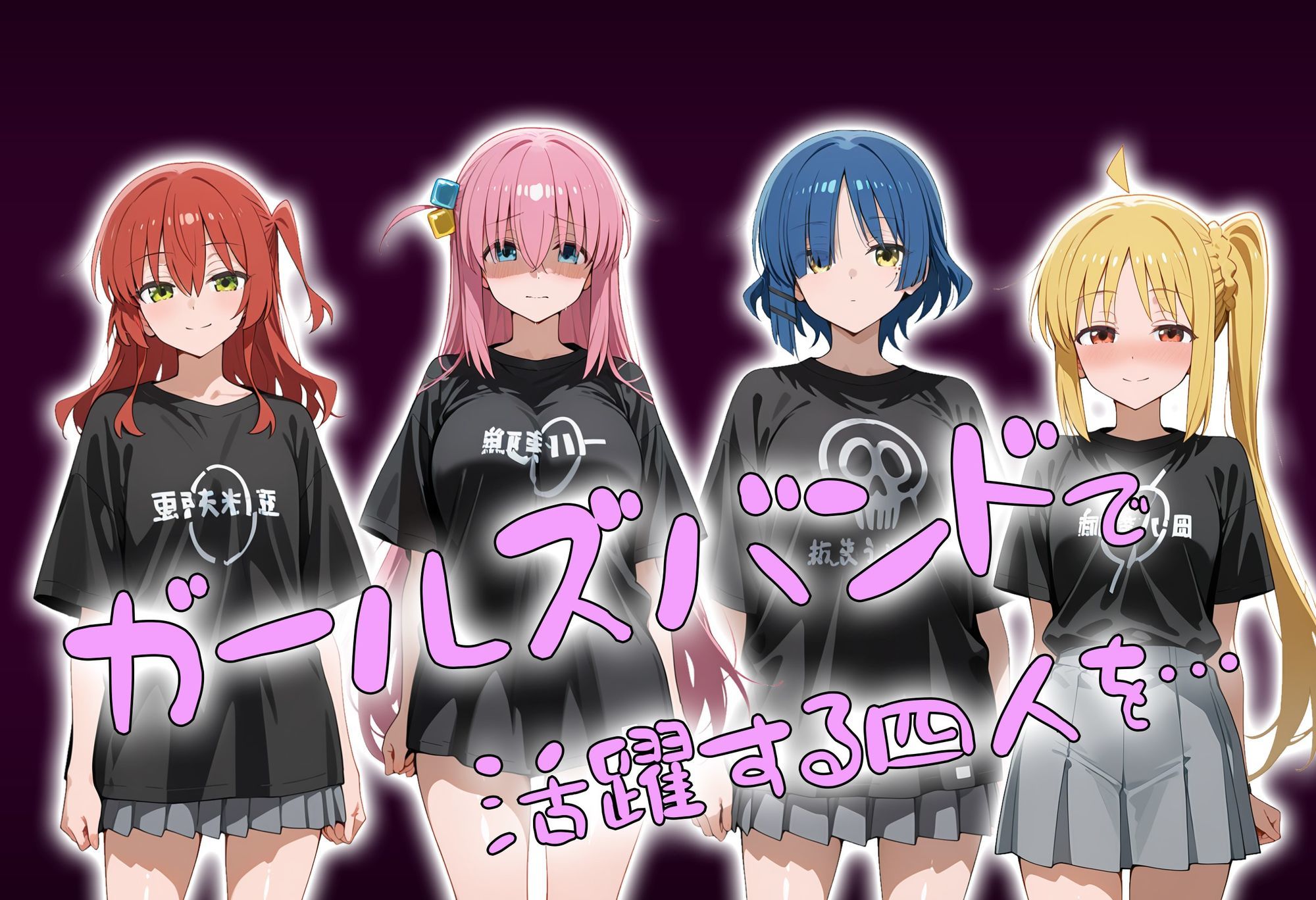 結〇バンドの女の子達を催●アプリでオナホプロデュース サンプル3ページ目