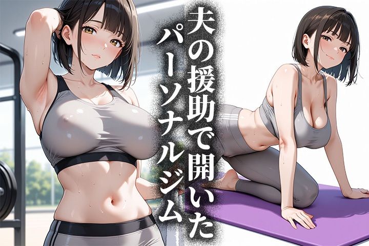 パーソナルジムの人妻トレーナーにお触りした結果・・・ サンプル2ページ目
