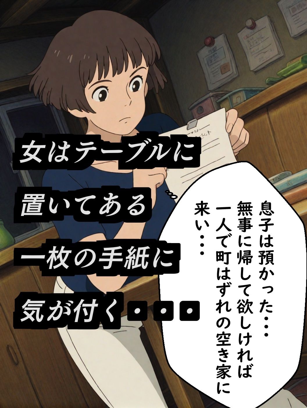 〇サ奮闘記 サンプル2ページ目