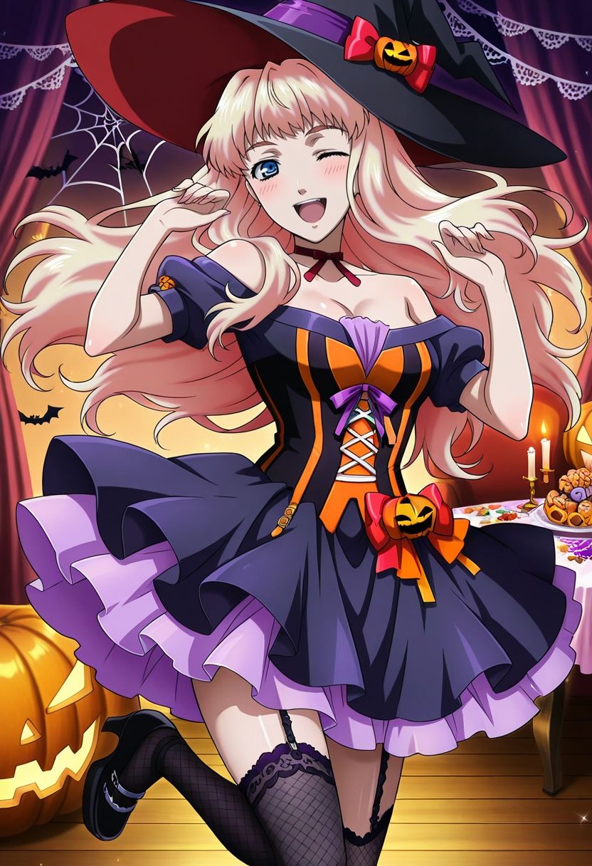 シェリル・ノーム  ハロウィンVer サンプル2ページ目