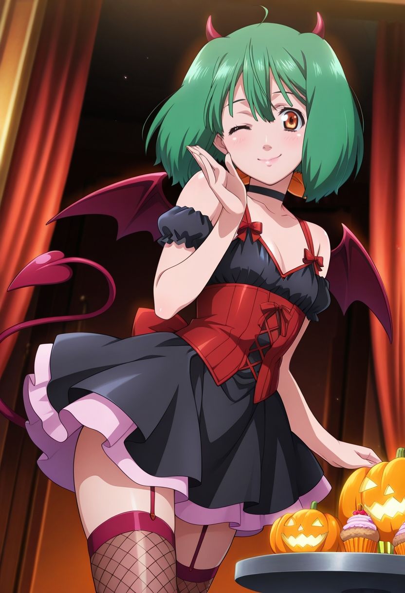 ランカ・リー  ハロウィンVer サンプル3ページ目