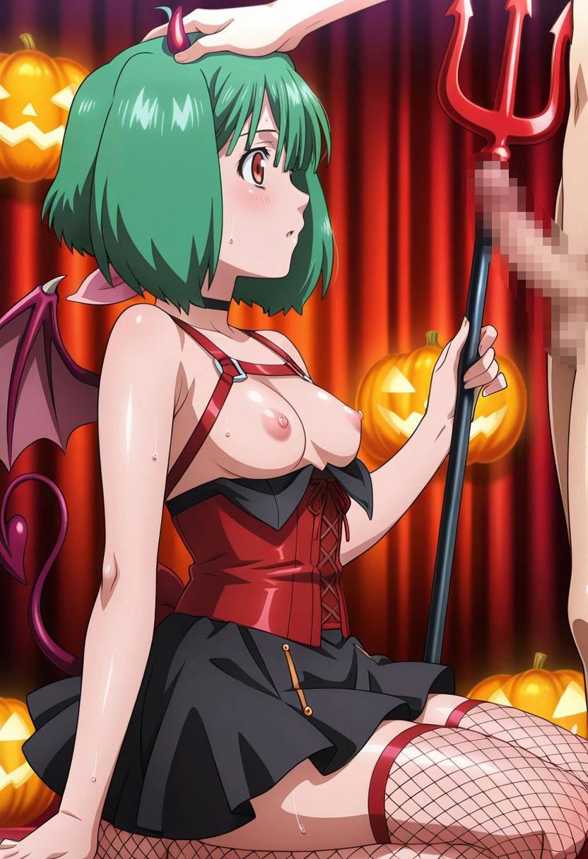 ランカ・リー  ハロウィンVer サンプル9ページ目