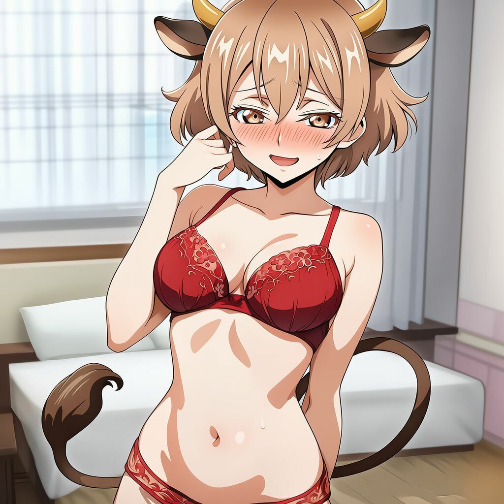頭を撫でるとどんどん成長するミノタウロスに懐かれる_ご奉仕編 サンプル1ページ目