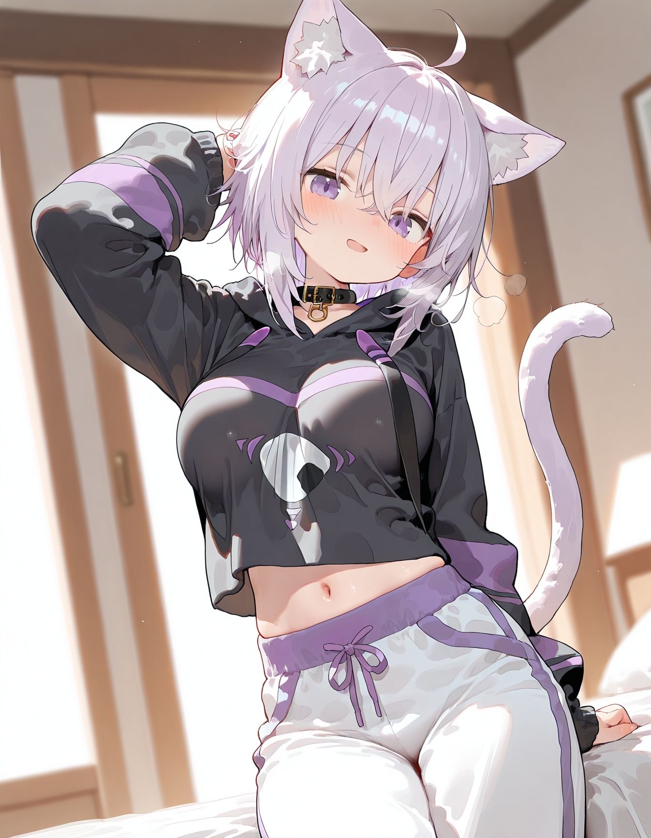 ホ○ライブ猫又おか○孕ませえっち サンプル1ページ目