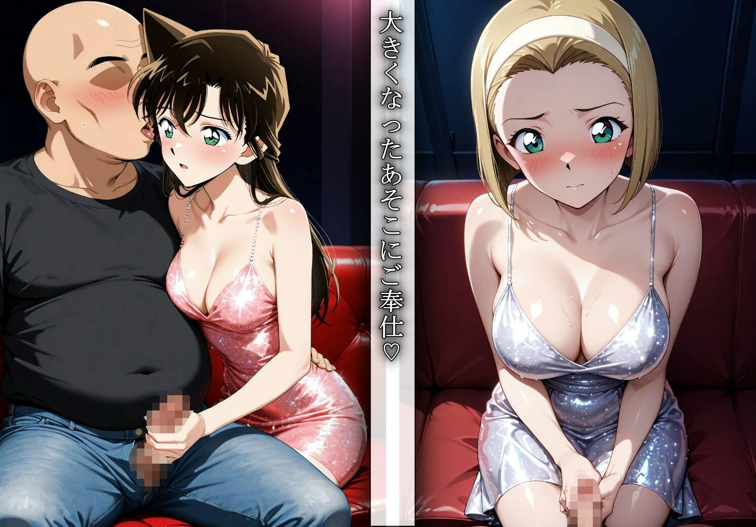 憧れのヒロインとエッチができるピンサロ店〜ソノコとラン編〜 サンプル5ページ目