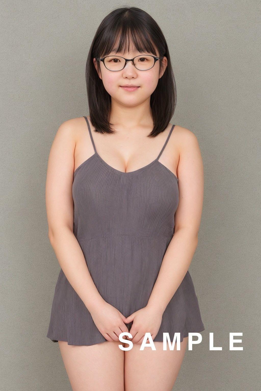 AI眼鏡女子 セクシー画像コレクション 第3集 サンプル2ページ目