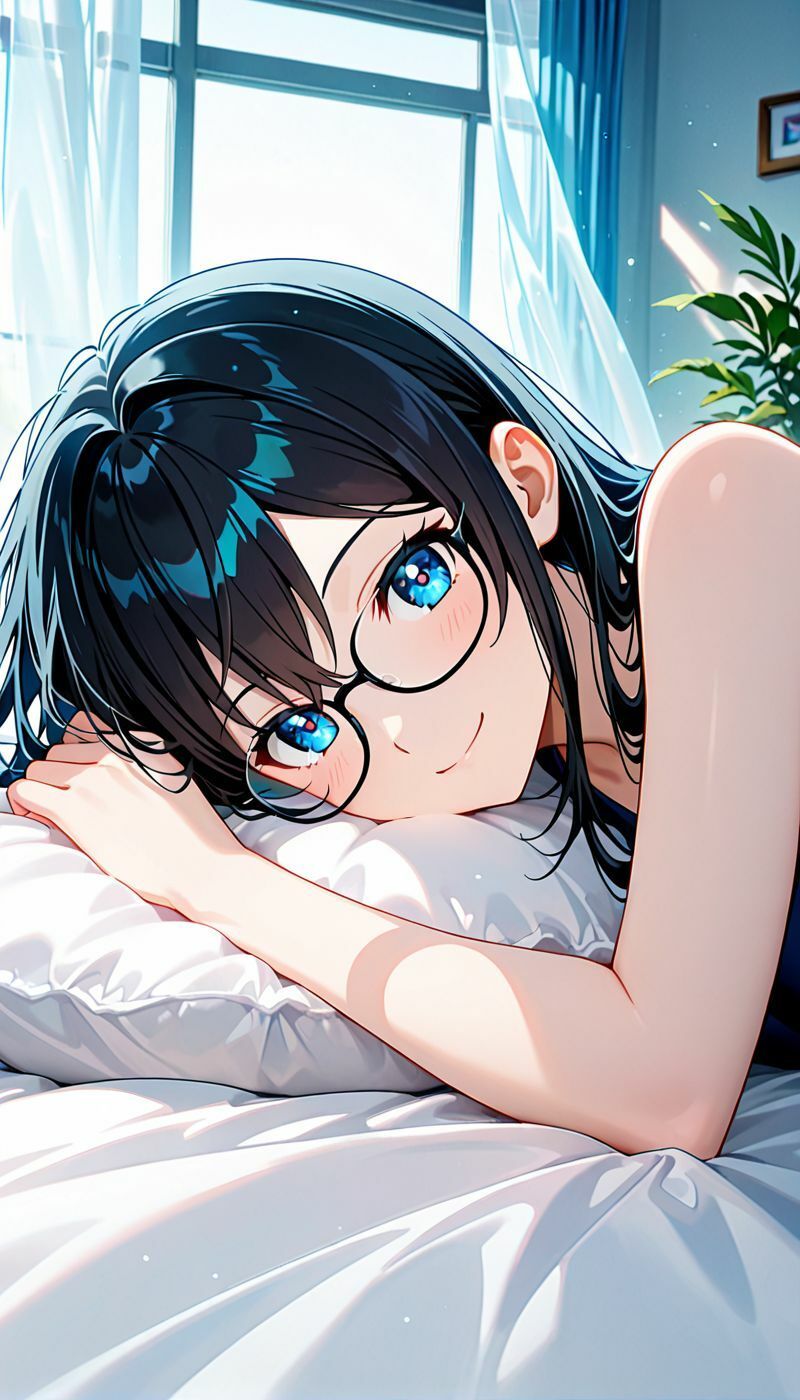 眼鏡っ娘の知的で甘いご奉仕えっち サンプル9ページ目