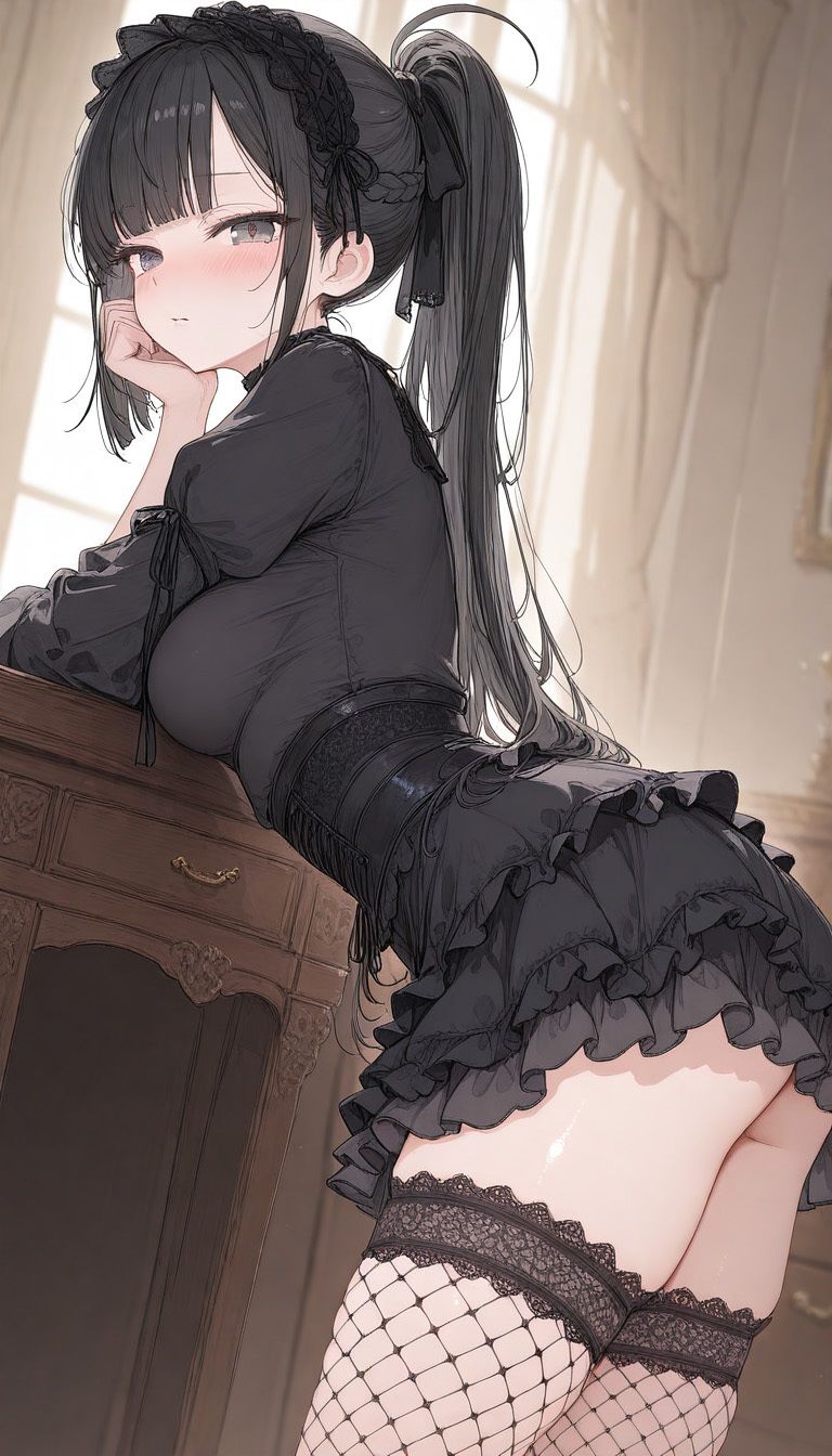 ゴスロリ美少女（500枚） サンプル1ページ目