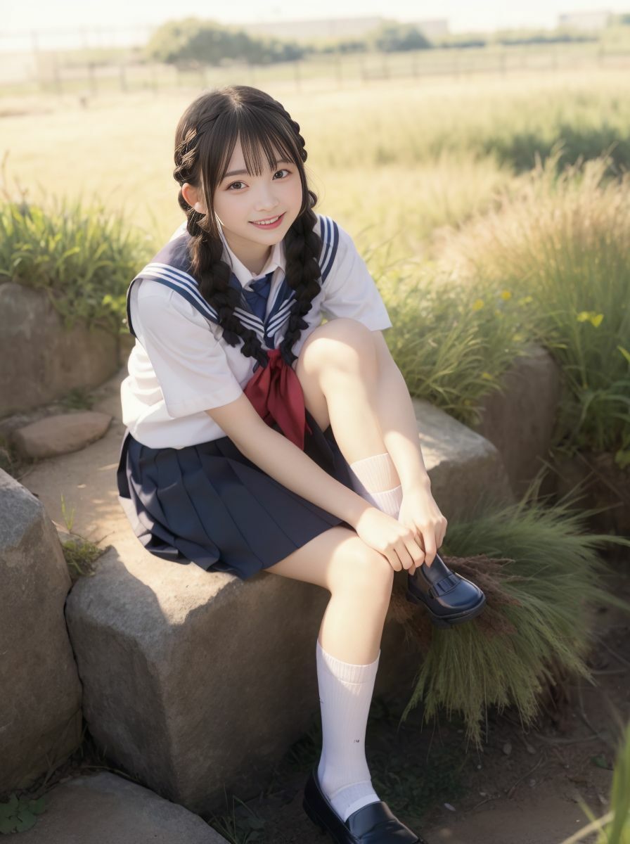 女子校生の放課後学園ライフ、全部見せます！朋絵ちゃん編  vol.2 サンプル1ページ目