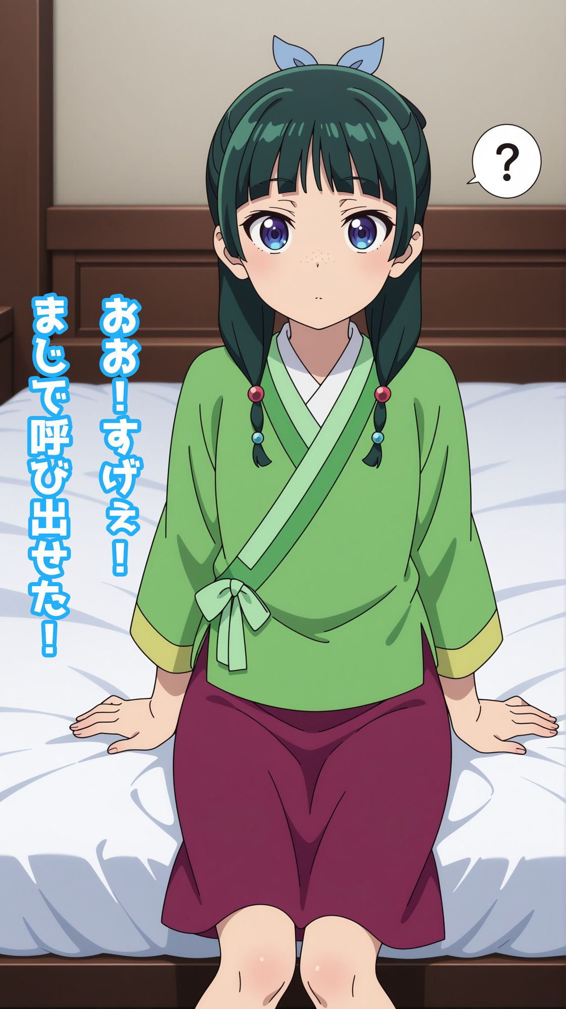 【一部セリフ付き】Deliサモ☆ 美少女とおじさん強●召喚アプリ - 薬屋の娘編 - サンプル2ページ目