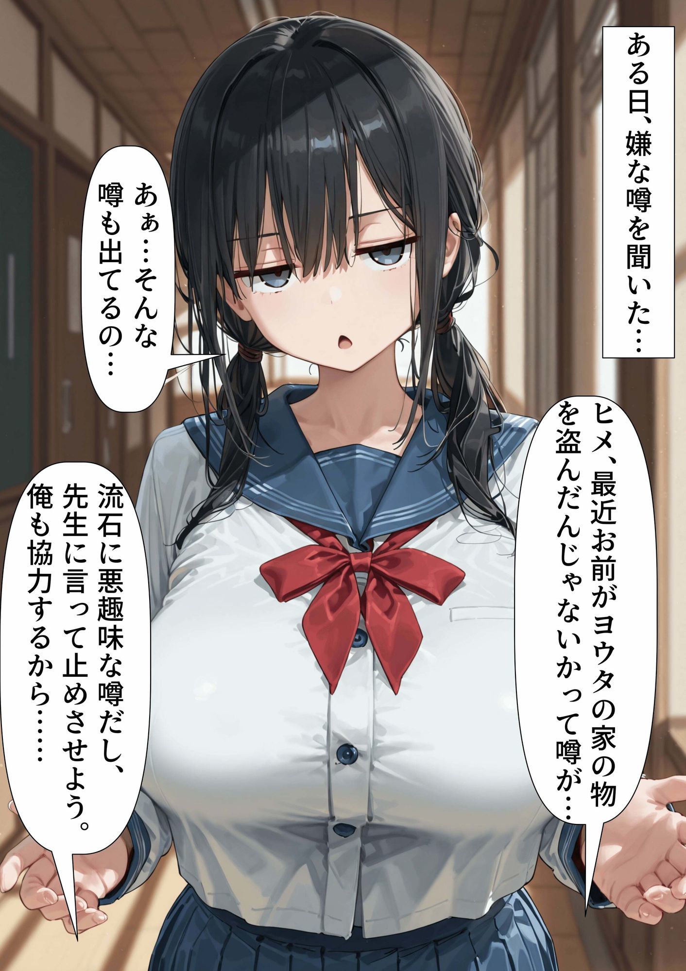 TS2作品セット3（【人格上書き】クソ上司の人格が社内Aiロボに上書きされたゾ・ 【皮モノ】呪いのアイテム「皮針」の2作品を収録） サンプル5ページ目