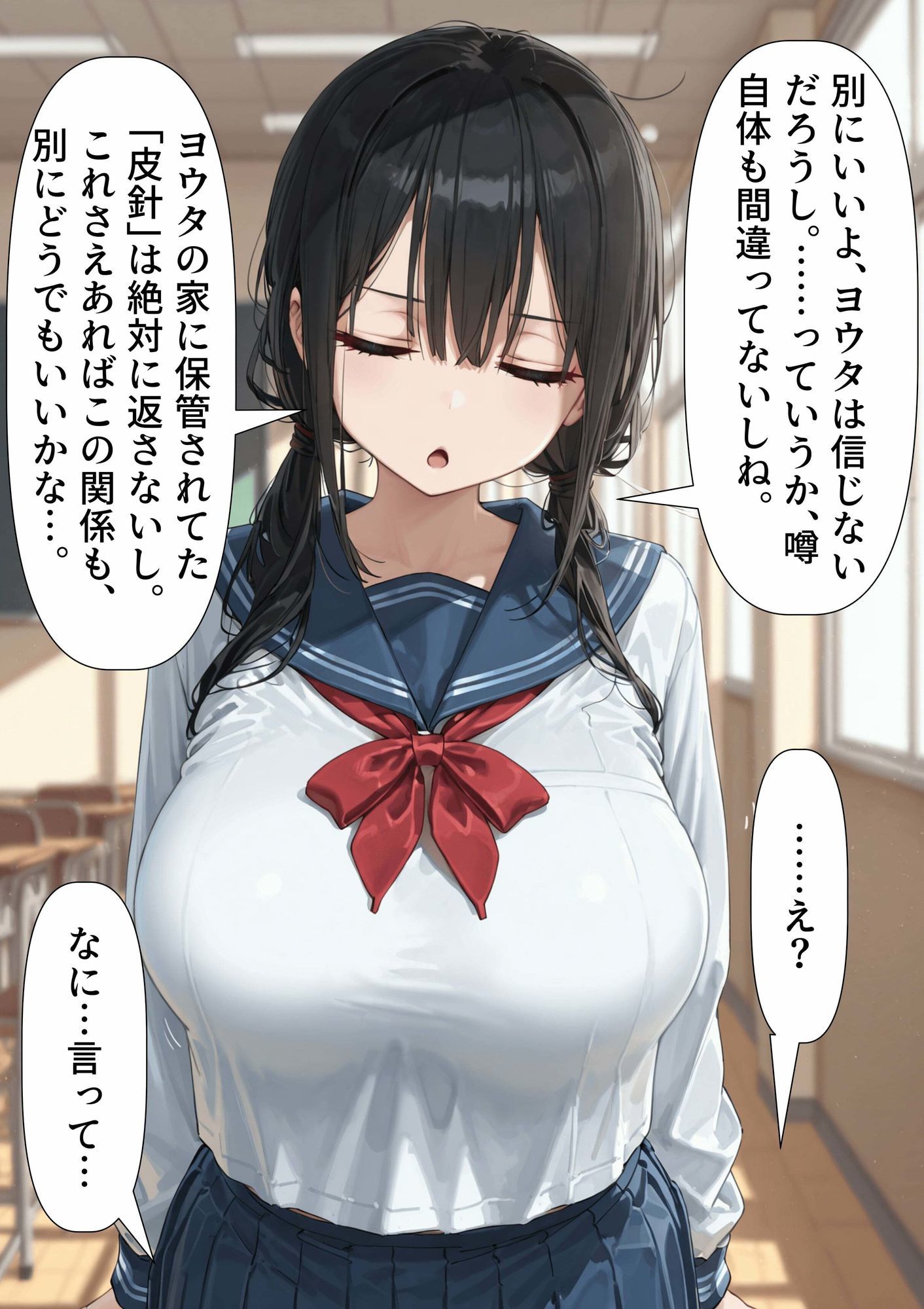 TS2作品セット3（【人格上書き】クソ上司の人格が社内Aiロボに上書きされたゾ・ 【皮モノ】呪いのアイテム「皮針」の2作品を収録） サンプル6ページ目