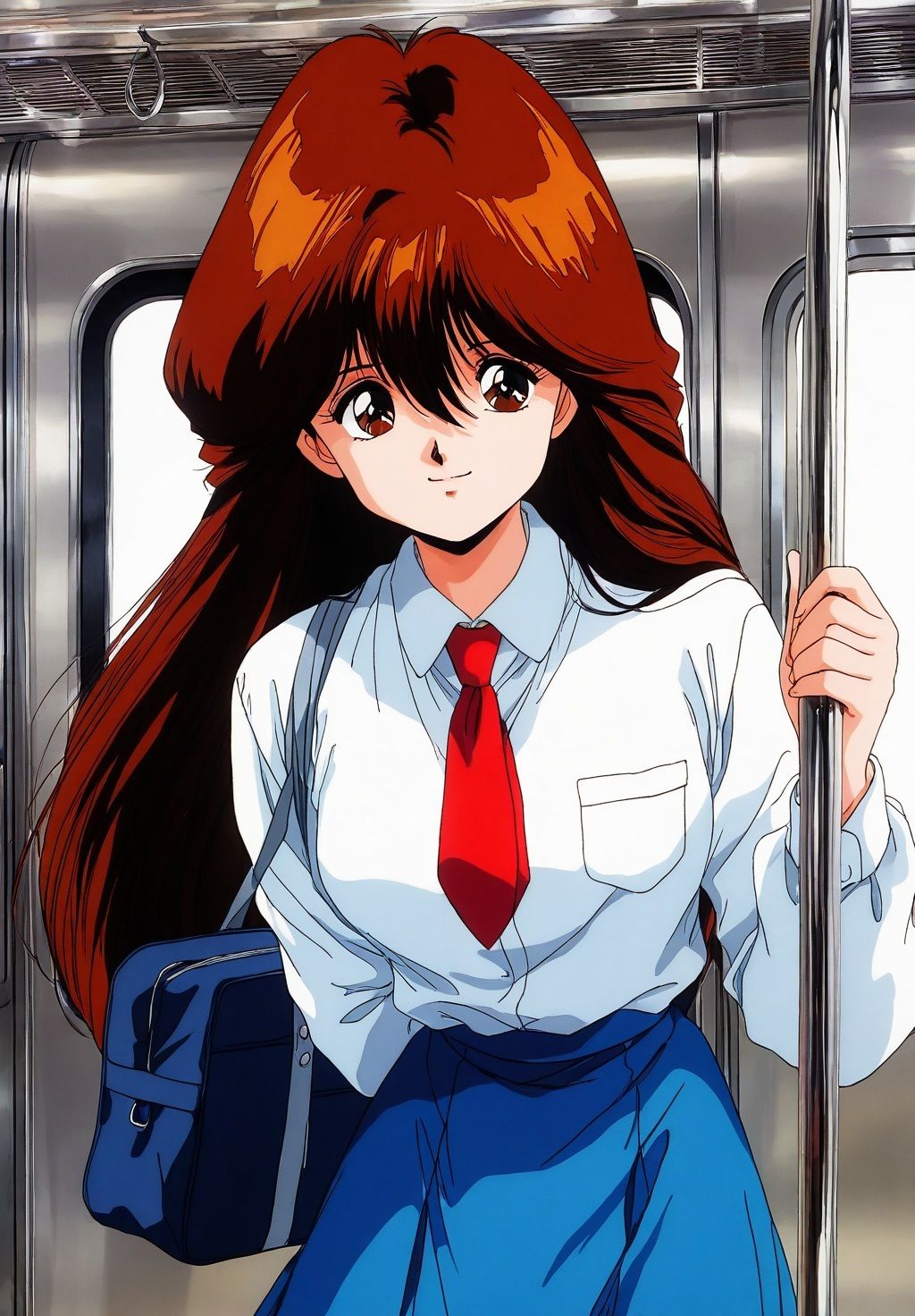 通学電車で痴●セックスで処女喪失  河合伊●菜 サンプル1ページ目