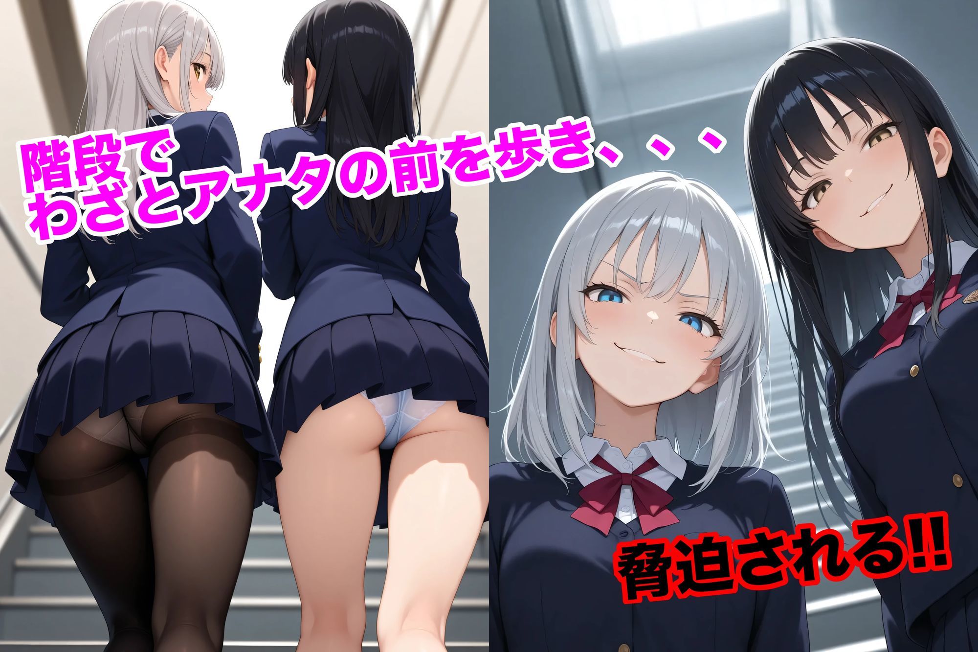 ドSなJK様集団のエグいイジメ サンプル2ページ目