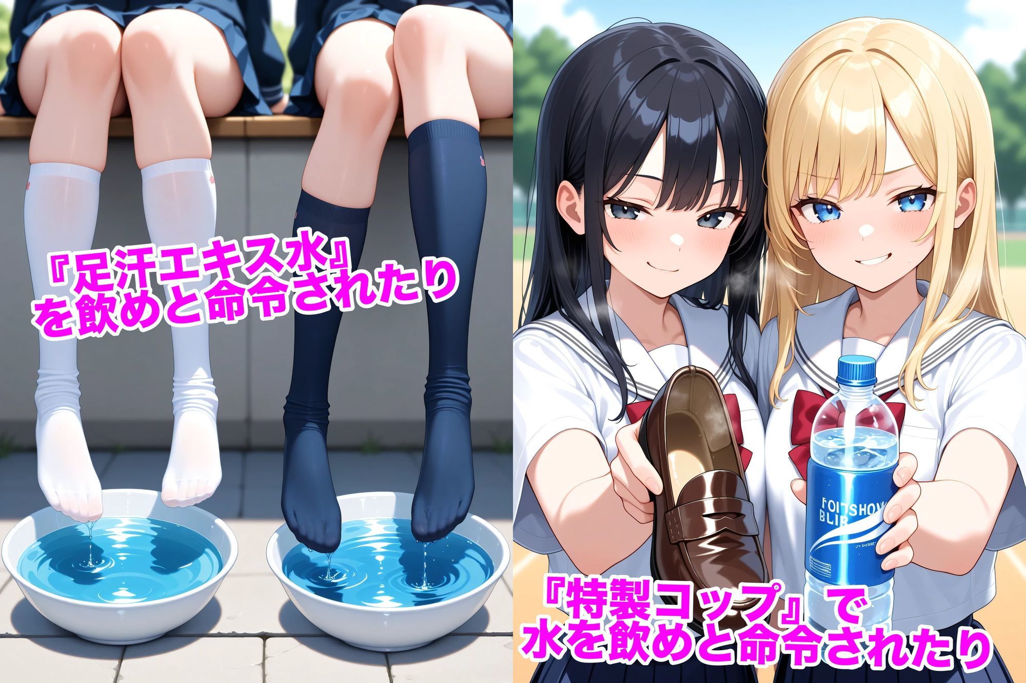 ドSなJK様集団のエグいイジメ サンプル5ページ目