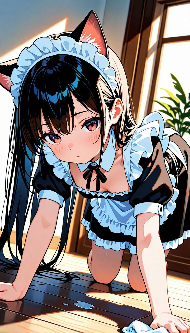 純情×誘惑 メイドさんの甘美なご奉仕 サンプル1ページ目