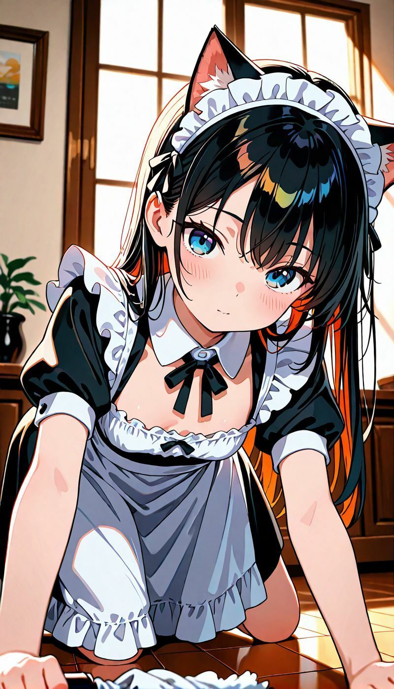 純情×誘惑 メイドさんの甘美なご奉仕 サンプル2ページ目
