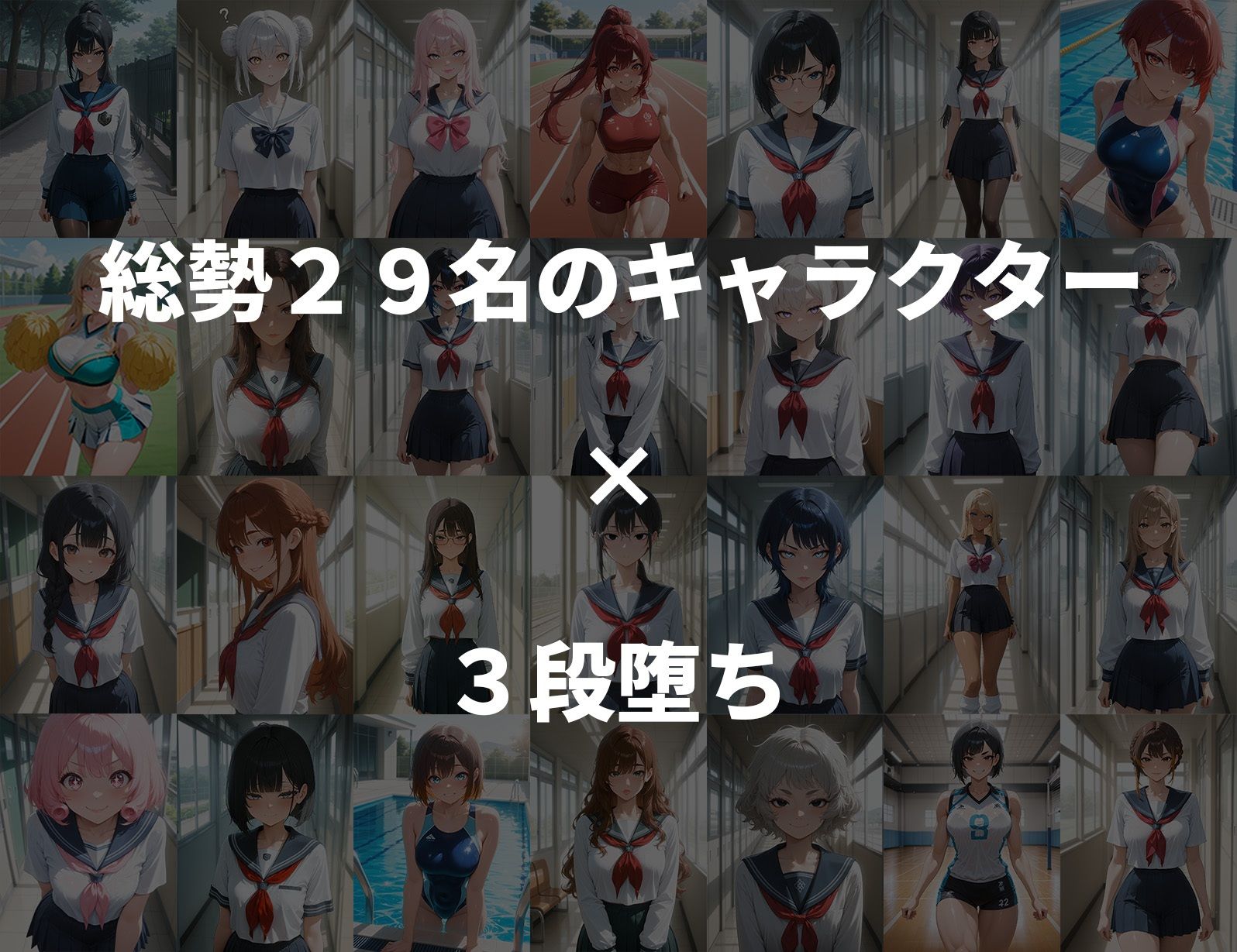 JK中出し即アヘ〜調子にのった女子校生を種付おじさんが中出しでワカらせる〜 サンプル8ページ目