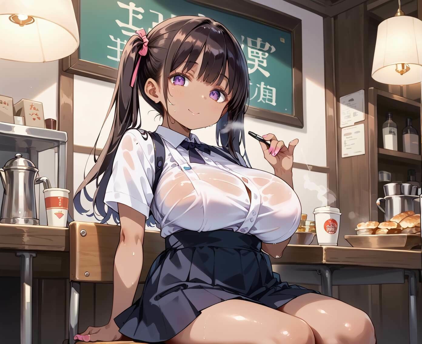 珈琲1杯でヤれるカフェ6！110枚 サンプル9ページ目