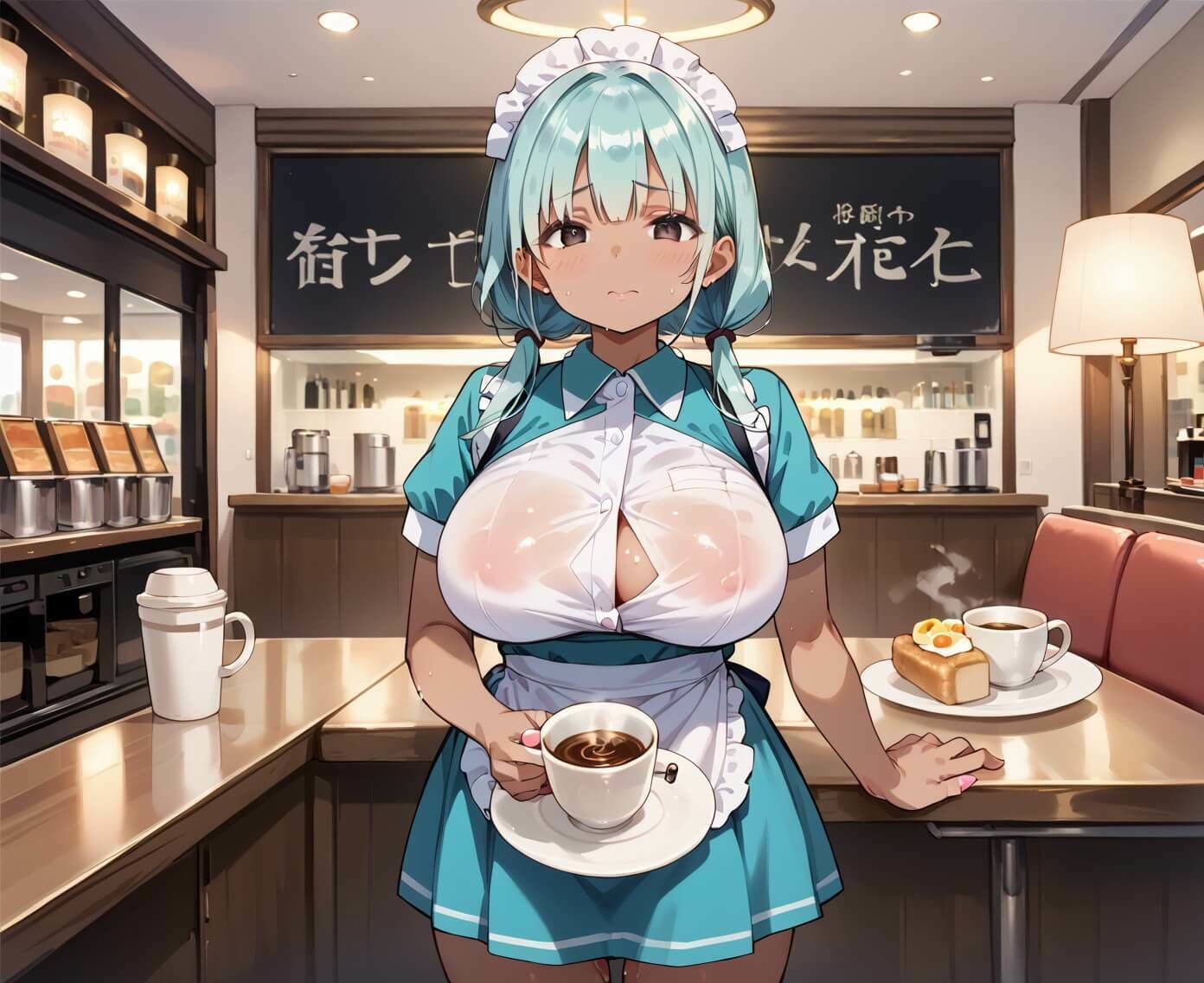 珈琲1杯でヤれるカフェ7！110枚 サンプル8ページ目