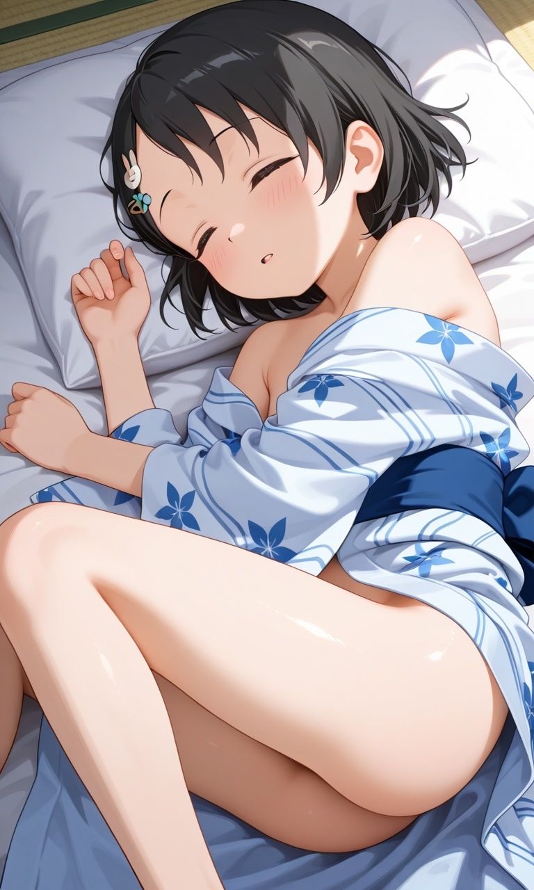虹かけ誌   アイドルマスター  イラスト集33 佐々木千枝  バナナに囲まれてしまいました サンプル4ページ目