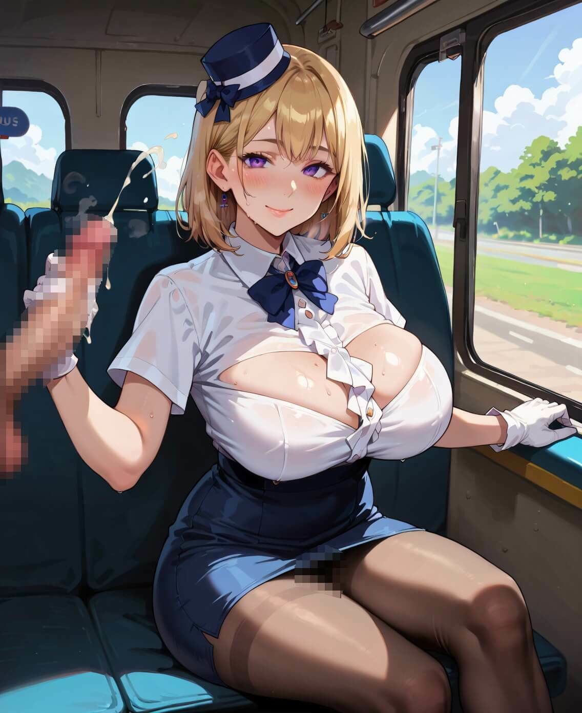 エロバスガイドと中出し旅情！110枚 サンプル5ページ目