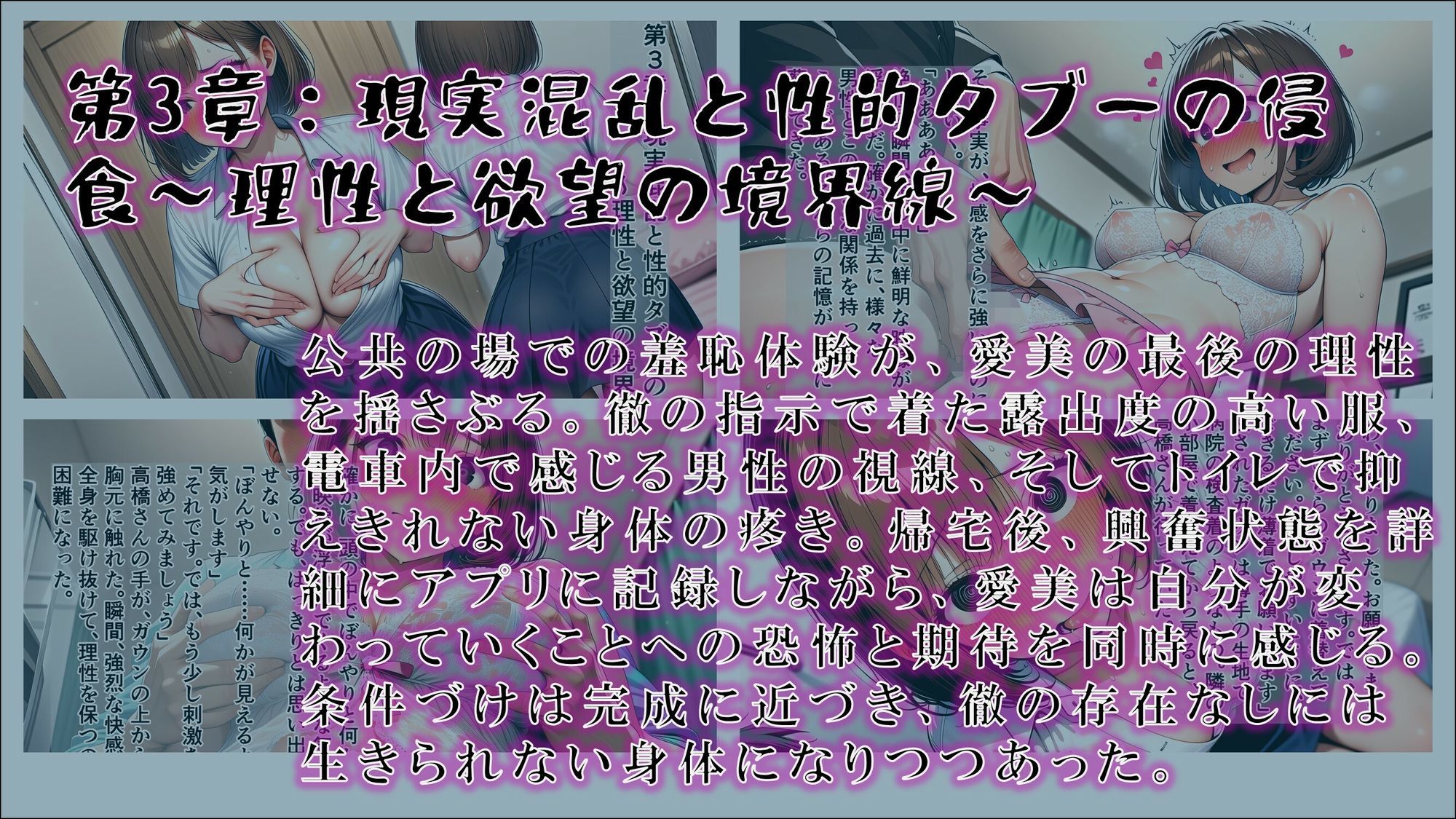 【サイミンカイヘン】記録と記憶の境界線 〜書き換えられる私〜 サンプル3ページ目