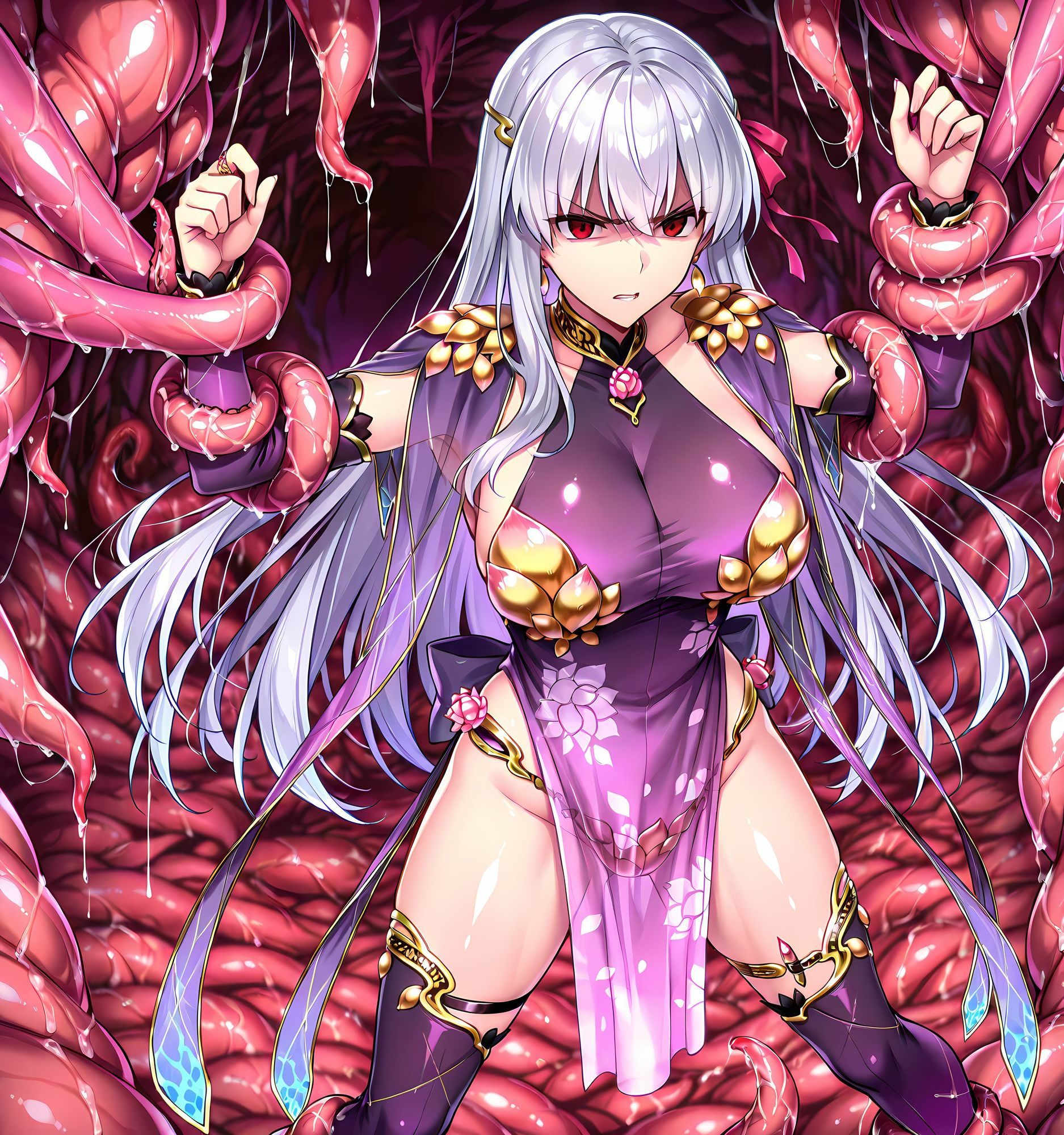 カーマ洗脳丸呑み悪堕ち〜淫魔化ドスケベ交尾〜 サンプル3ページ目