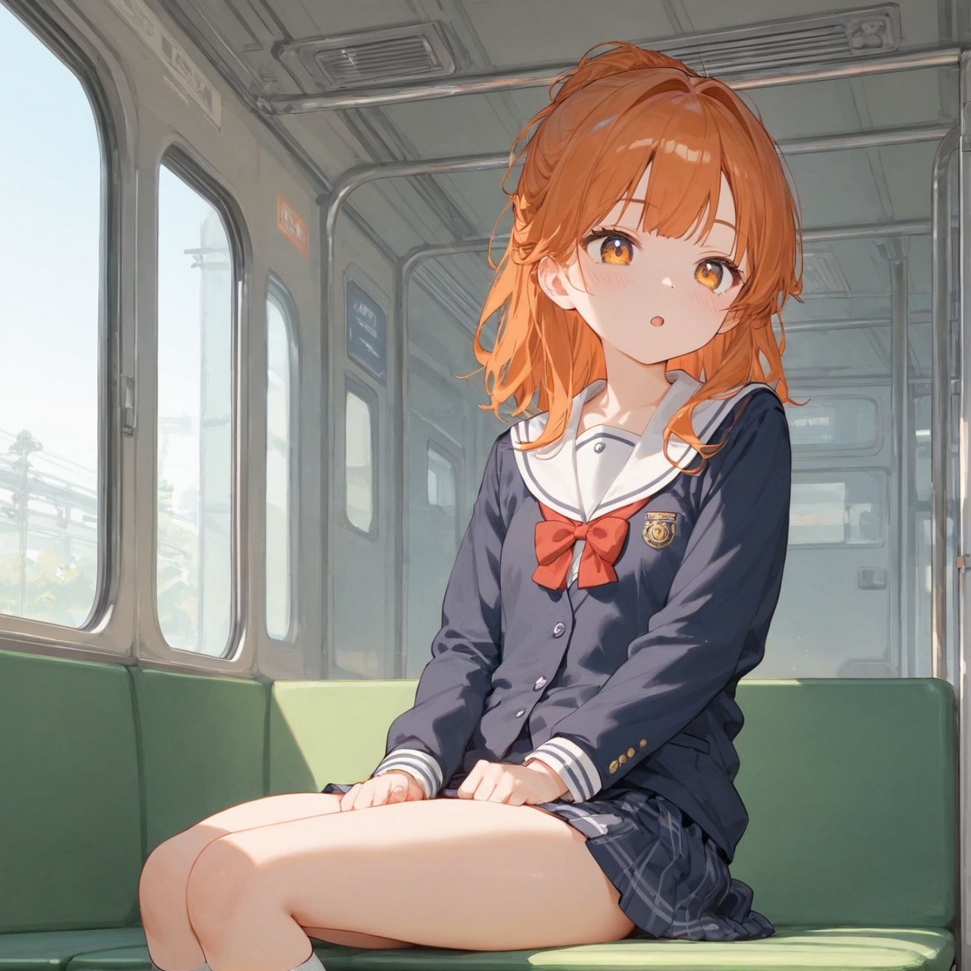 ビッチ用レ●プ車両！乗ったら終点まで乗り継ぎまくってください4【制服美少女の厳選CG258枚収録】 サンプル2ページ目