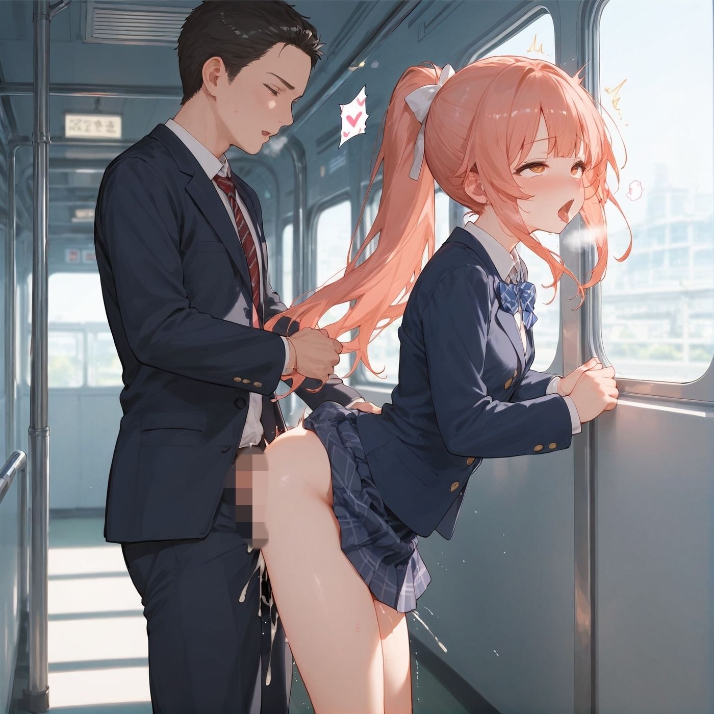 ビッチ用レ●プ車両！乗ったら終点まで乗り継ぎまくってください4【制服美少女の厳選CG258枚収録】 サンプル3ページ目