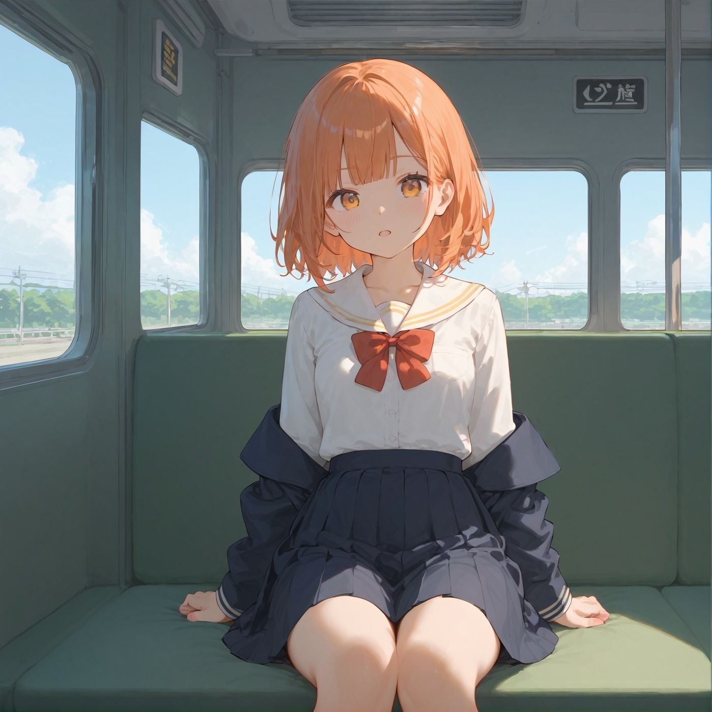 ビッチ用レ●プ車両！乗ったら終点まで乗り継ぎまくってください4【制服美少女の厳選CG258枚収録】 サンプル6ページ目