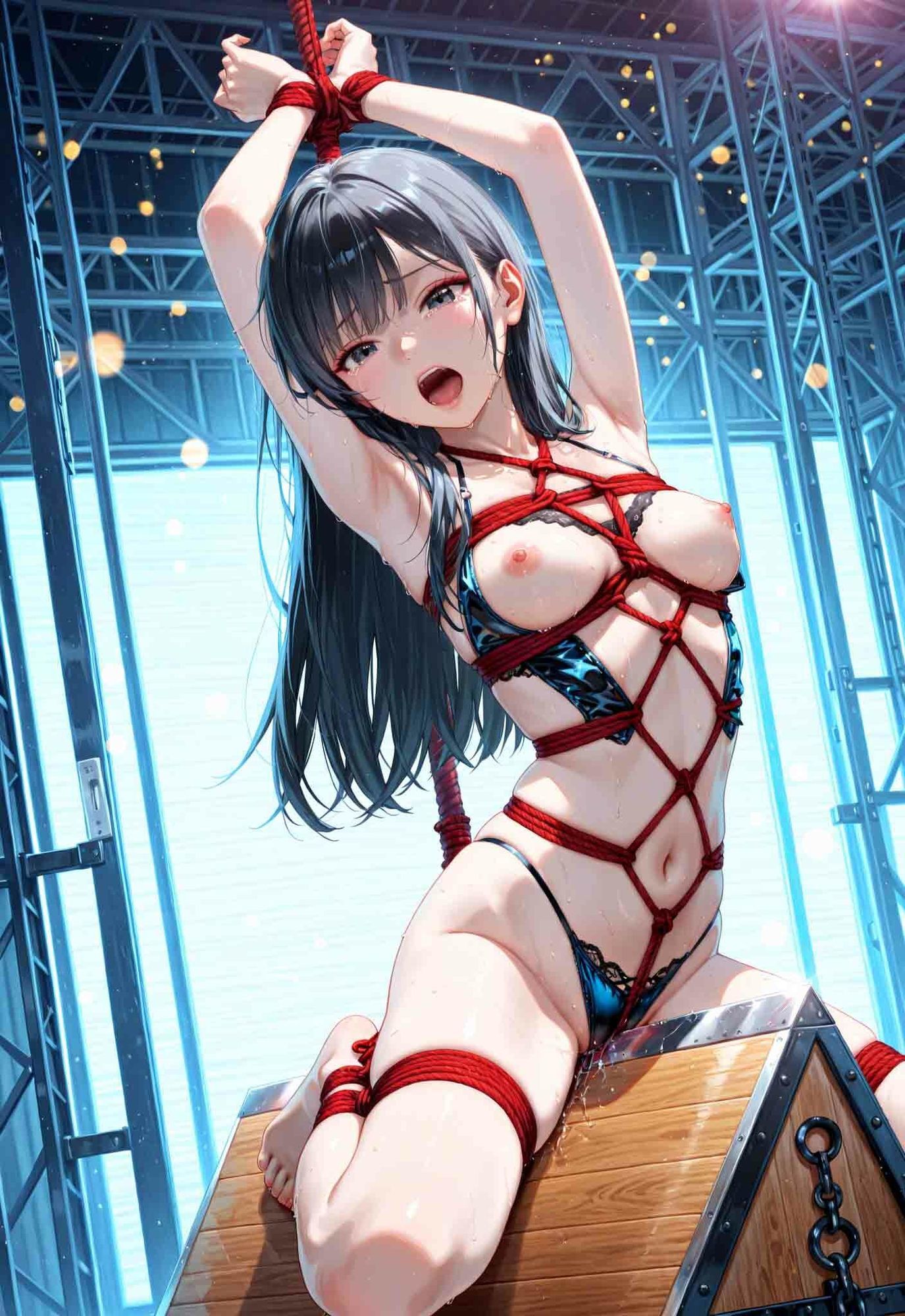SM  木馬責め01 サンプル2ページ目