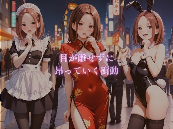 ハロウィンコス彼女をナンパし衣装のままヤリ尽くす サンプル6ページ目